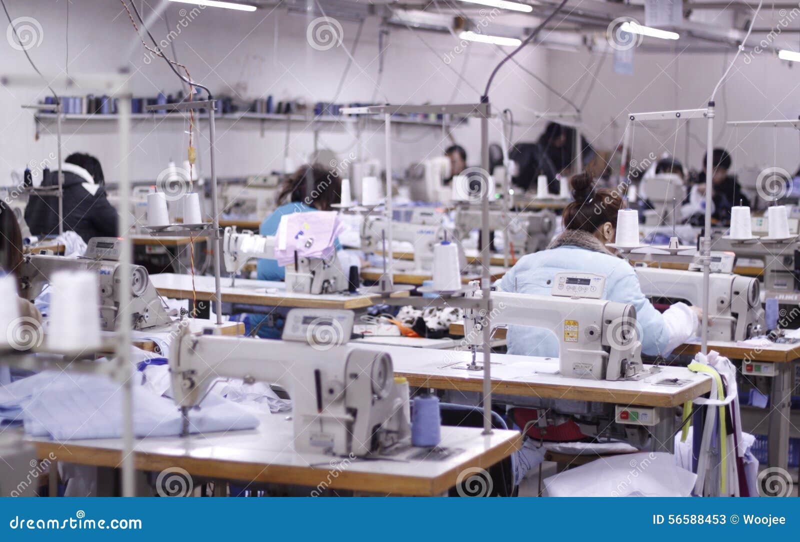 The Clothing Factory in China Editorial Stock Photo Image of