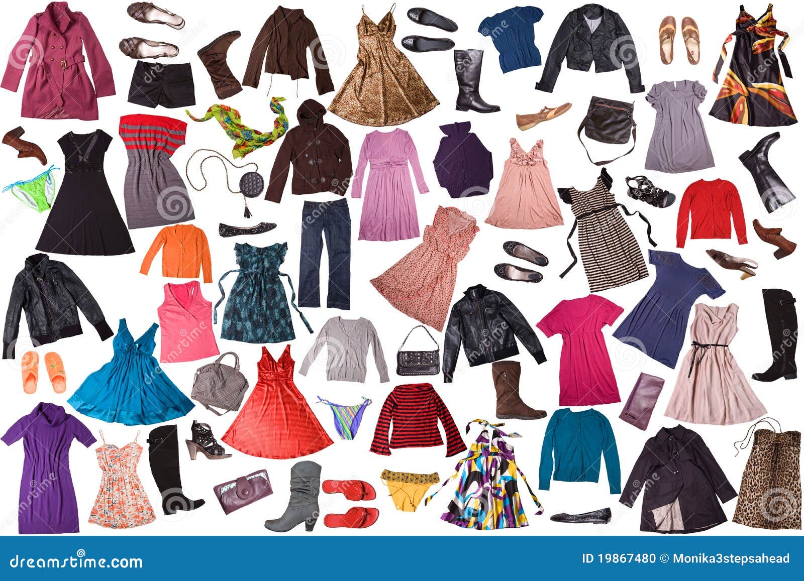 Clothing - Fashion Background Stock Photo - Image of jersey, boot: 19867480