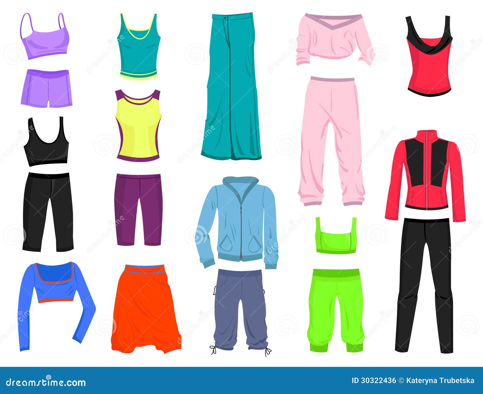 Fitness Clothing Stock Illustrations – 27,985 Fitness Clothing