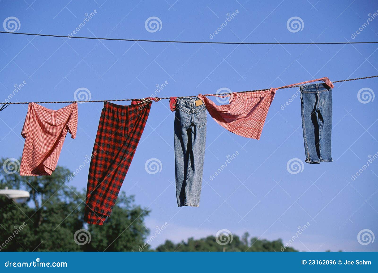 Clothing line stock photo. Image of launder, clothing - 23162096