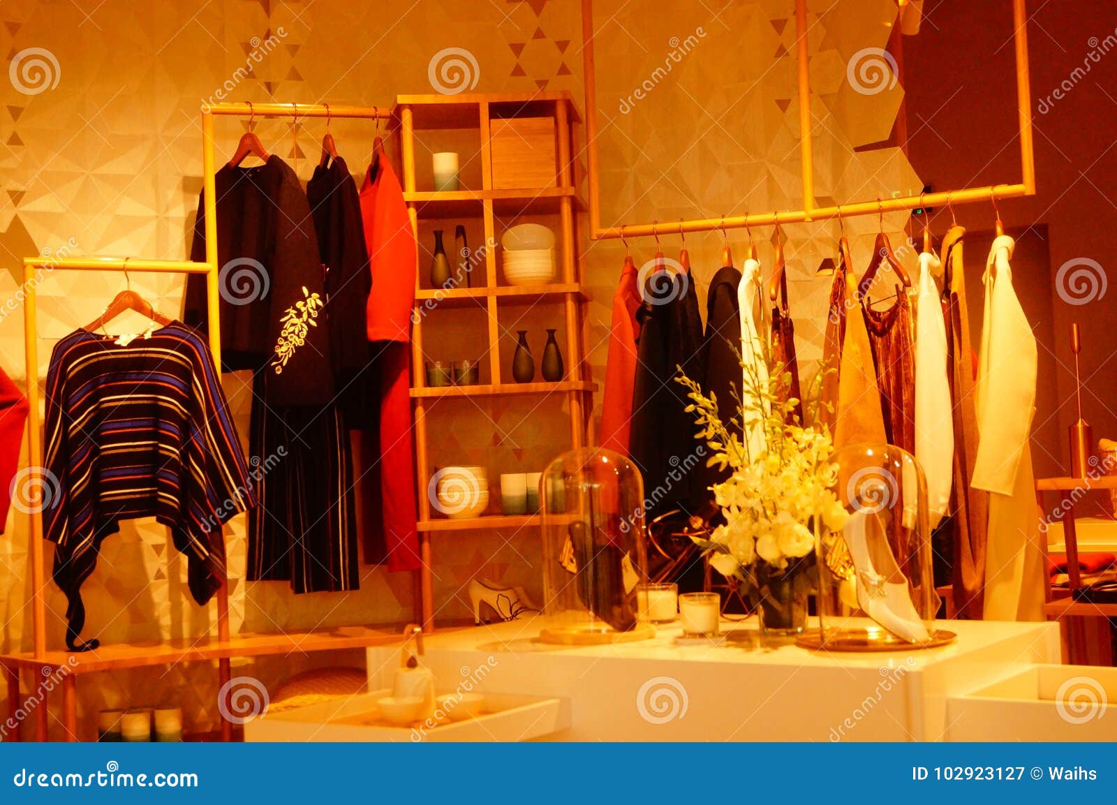 Clothing Store Interior, the Latest Fashion Display Editorial ...