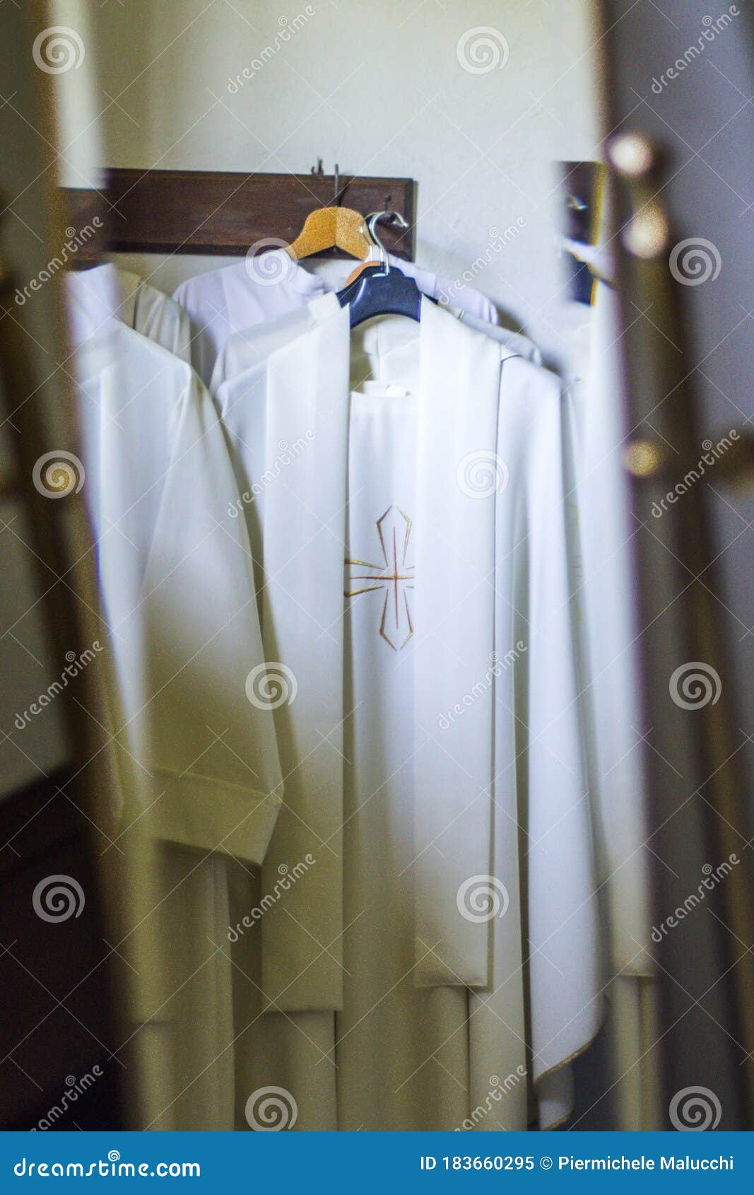 Clothing and Vestments of the Priest for the Holy Mass Stock Image ...