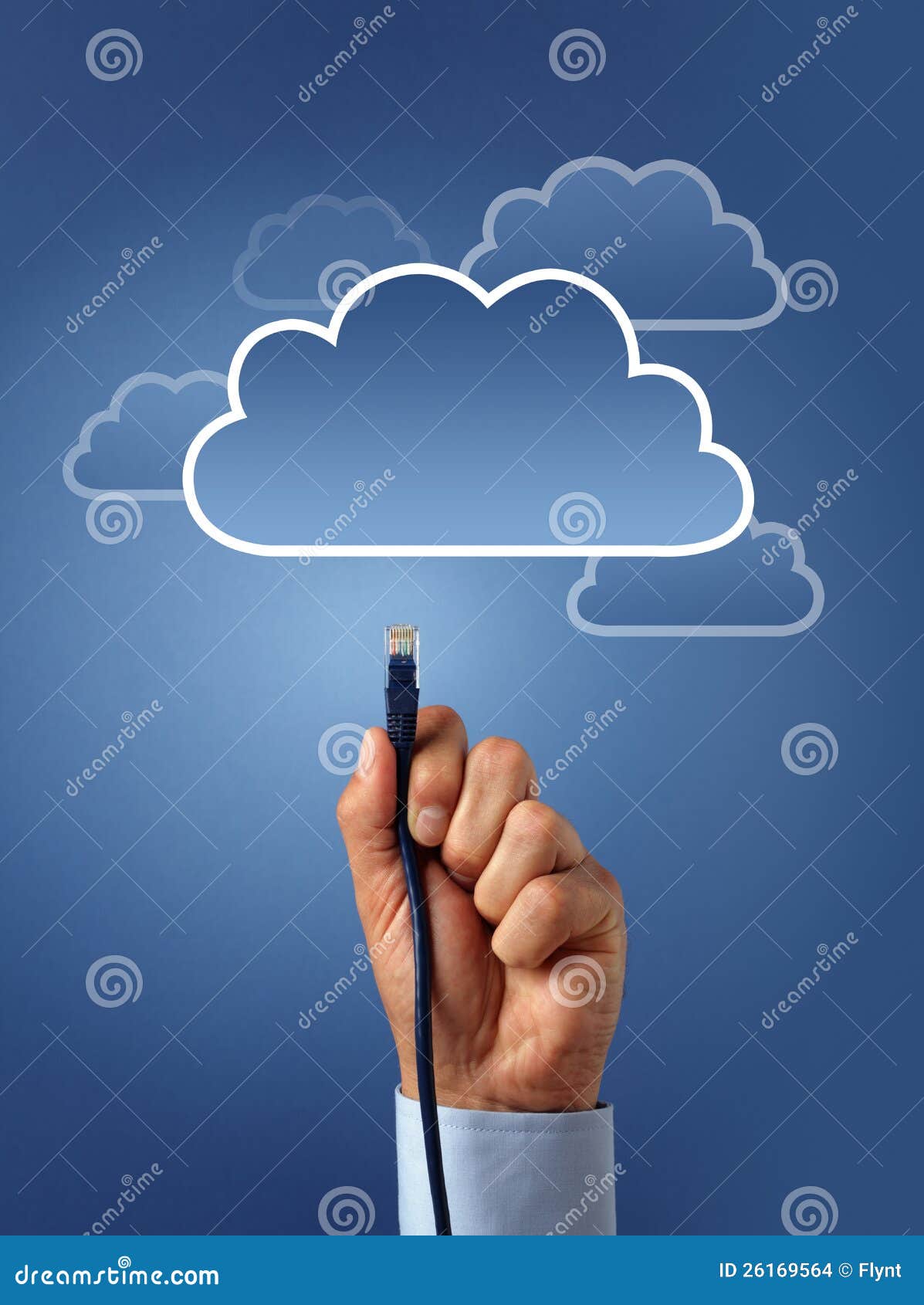 cloud computing concept