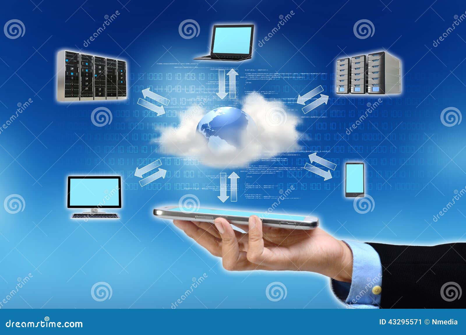 cloud computing concept