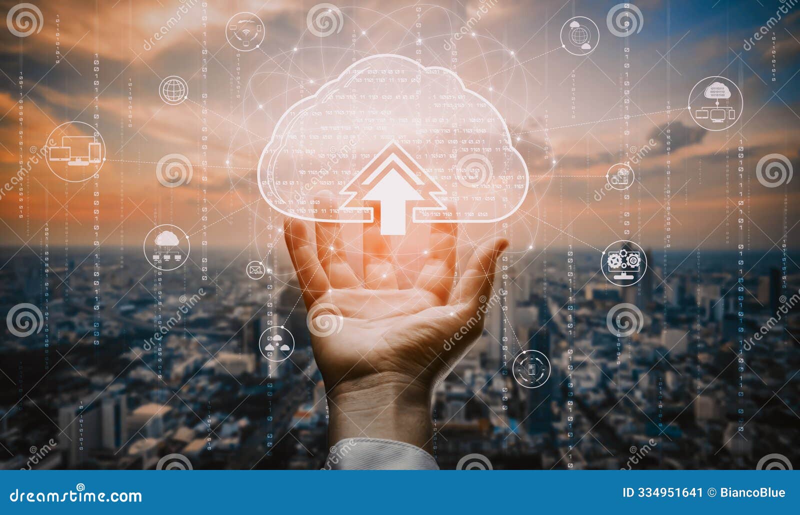 cloud computing technology and online data storage for business network uds