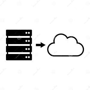 Cloud Migration Icon Stock Illustrations 1 153 Cloud Migration Icon 