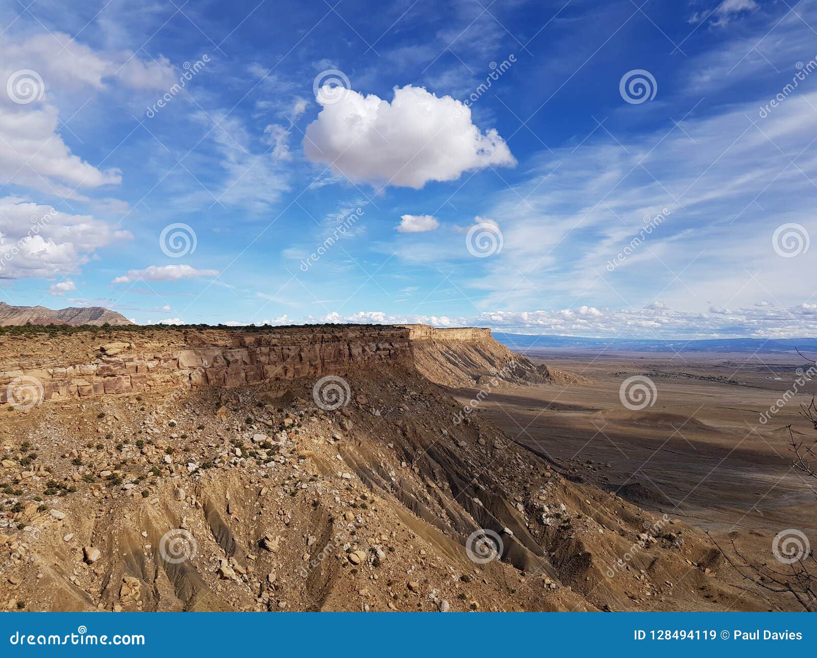 Cloud Over Book Cliffs, Utah Stock Image - Image of canyon, blaze: 128494119
