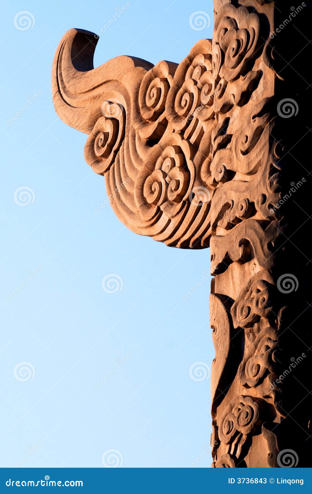 Cloud pillar of China stock image. Image of beijing, gate 3736843