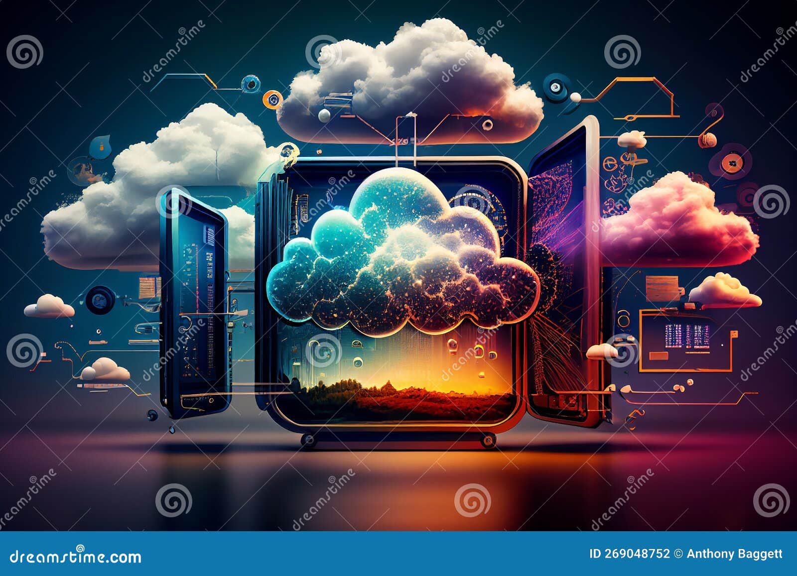 Cloud Storage  Technology for Storing Data through the when