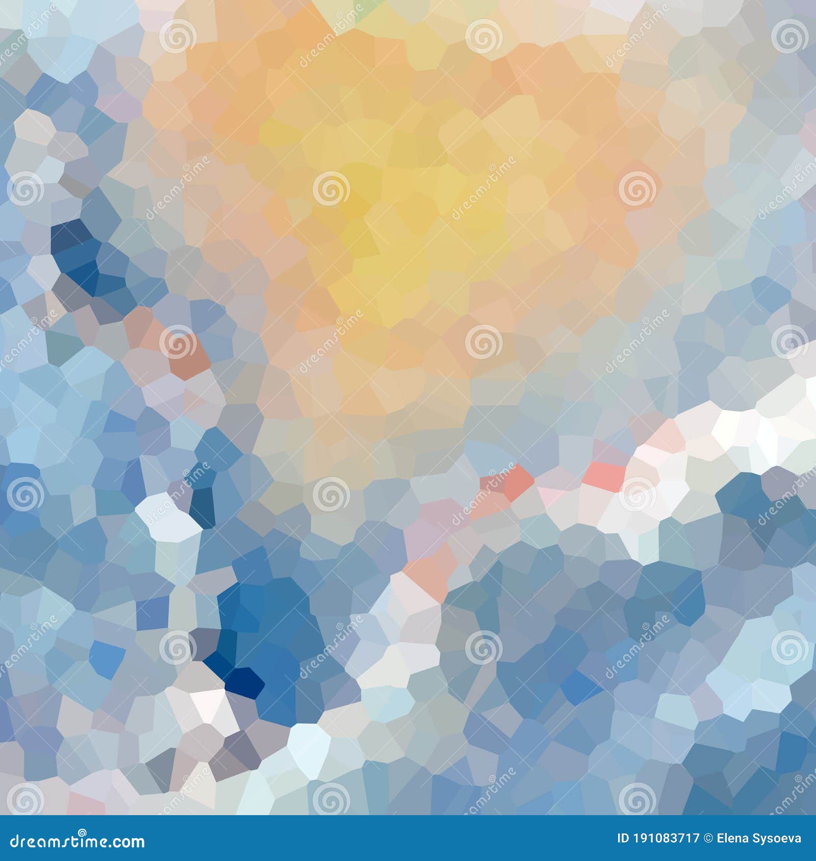 Between Clouds. Abstract Sky Background with Copy Space for Text or