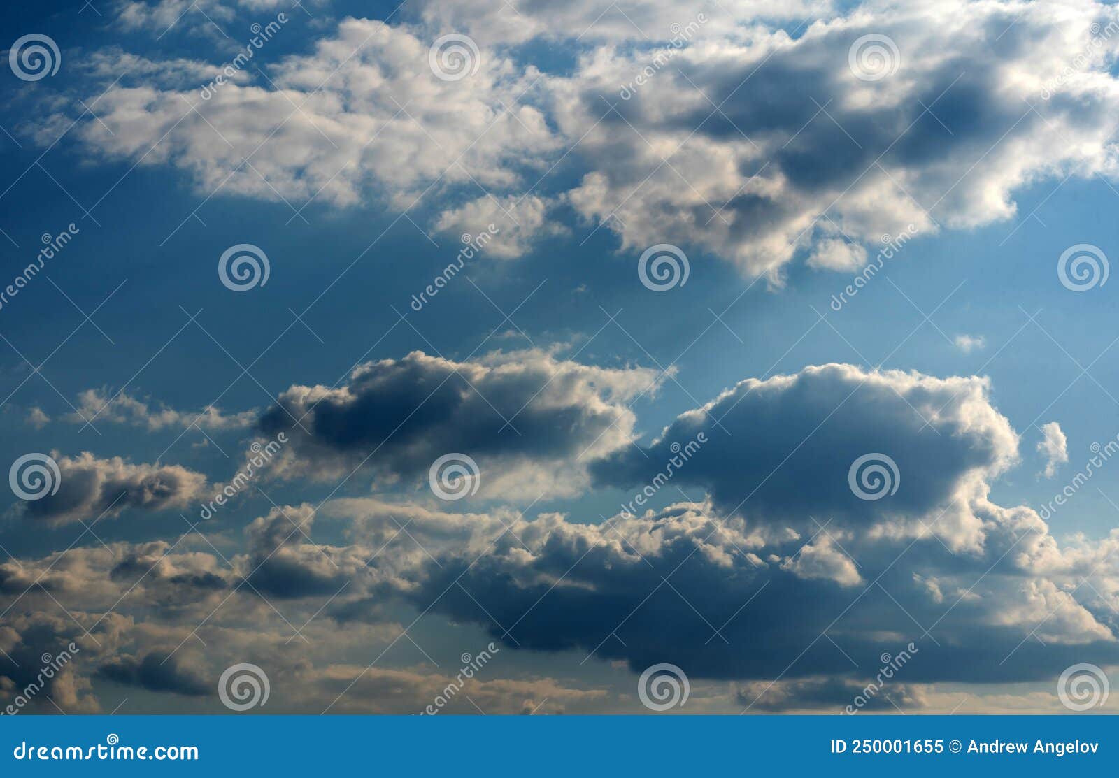 Clouds in the Blue Sky, Blue Sky with White Clouds. Stock Image Image of texture, meteorology