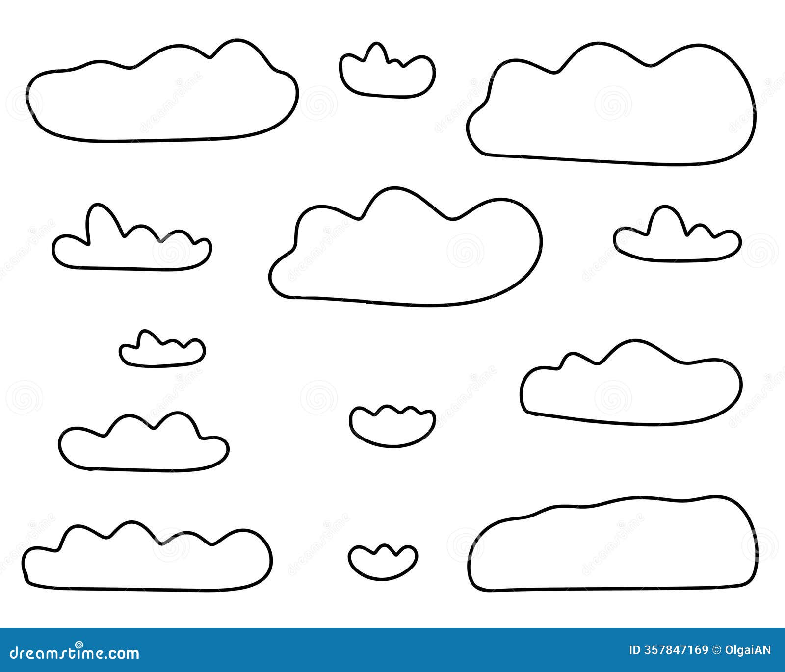 clouds line art icon. storage solution , databases, networking, software image, cloud and meteorology concept