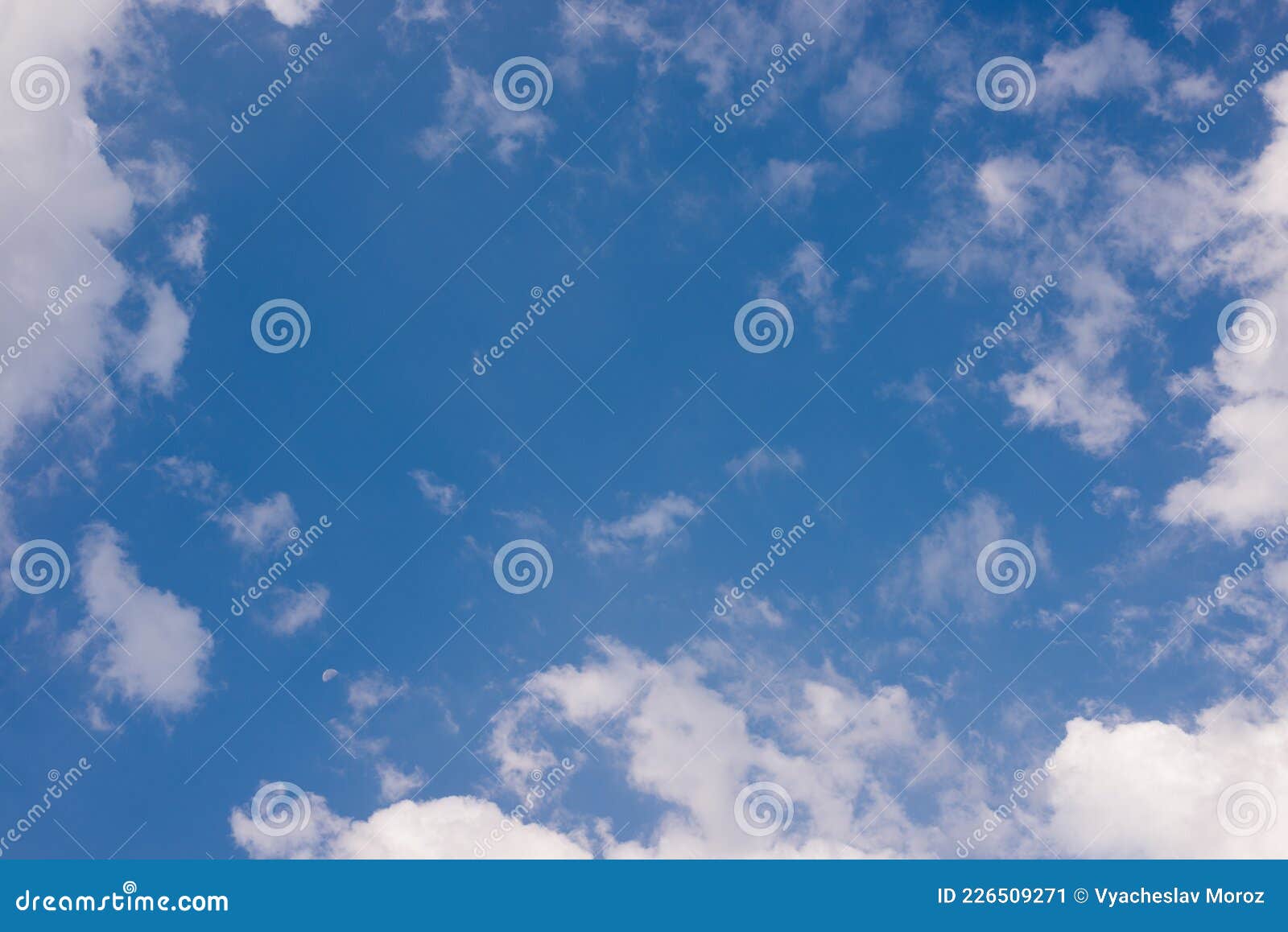 Cloudscape backdrop stock image. Image of purity, panoramic - 226509271