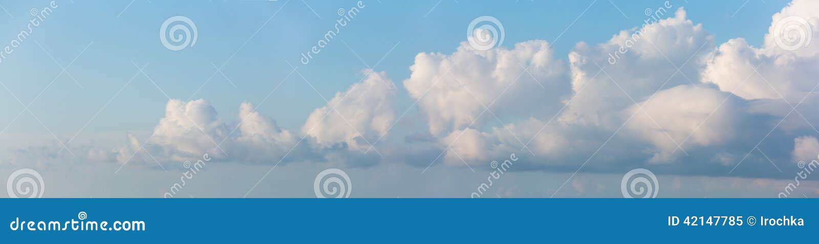 cloudscape horizontal banner