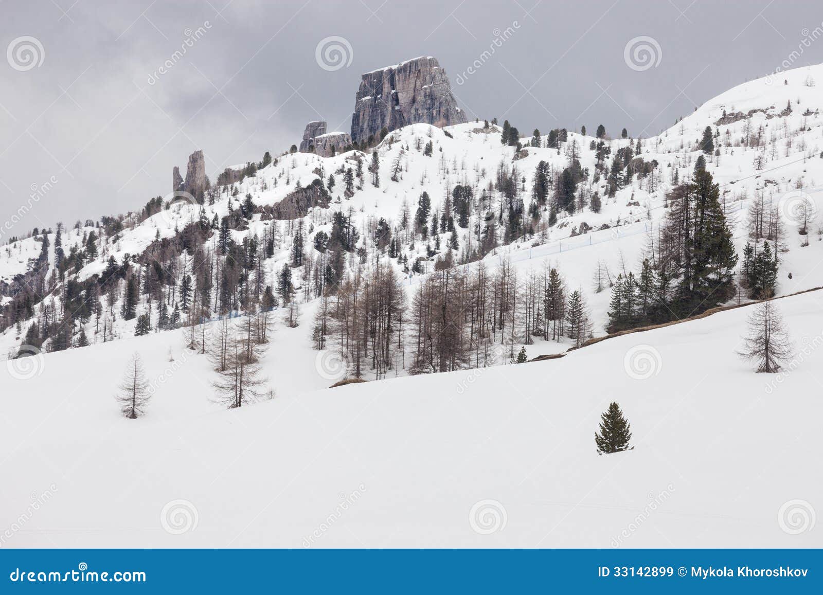 Cloudy Spring Weather in Dolomites Mountains Stock Image Image of panorama, mountain 33142899
