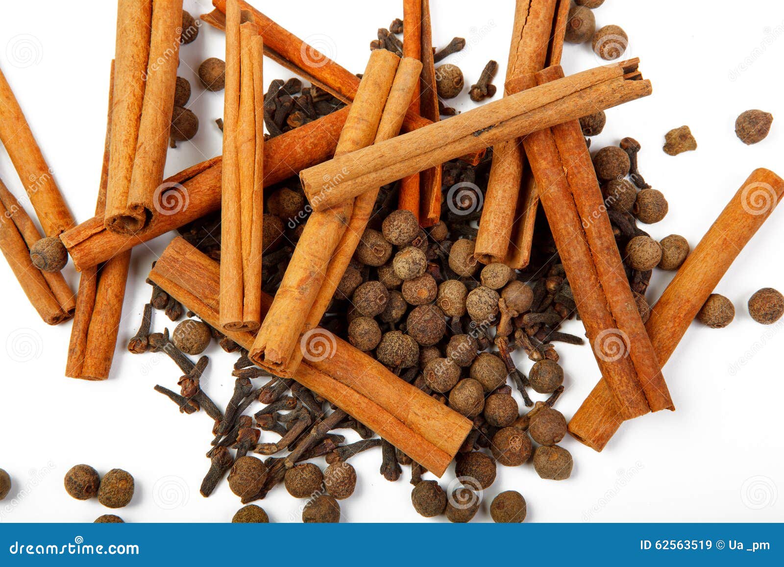 Clove cinnamon and pepper stock image. Image of natural 62563519