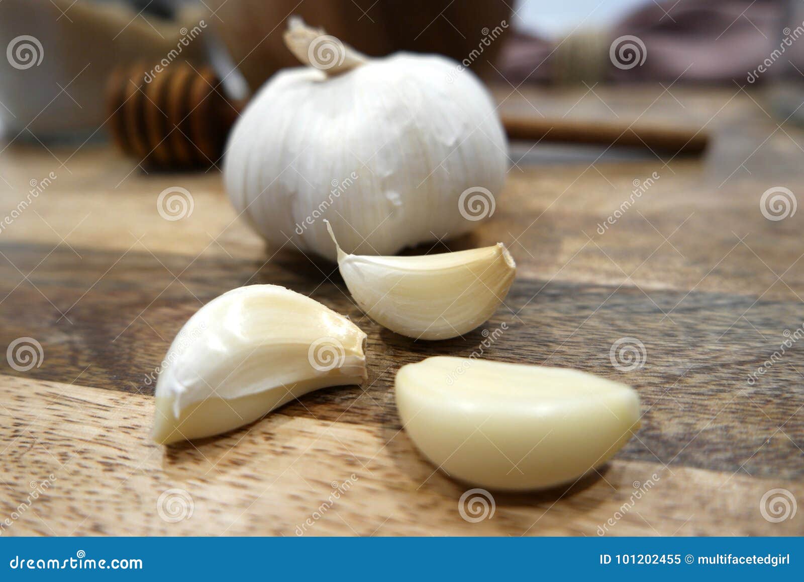 Clove of garlic stock image. Image of food, ingredient 101202455