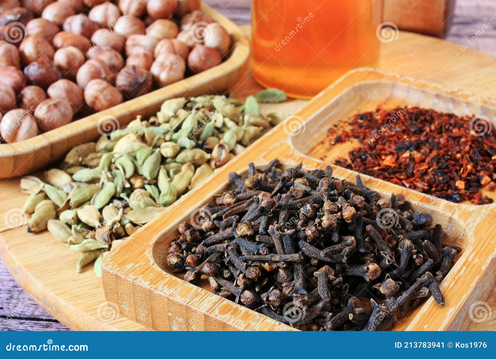 Clove Sticks and Cardamom Seeds Stock Image Image of freshness