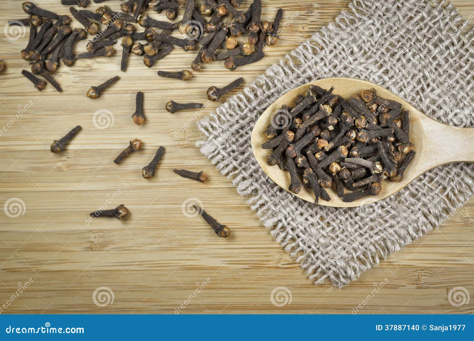 Cloves stock photo. Image of board, aromatic, cook, close 37887140