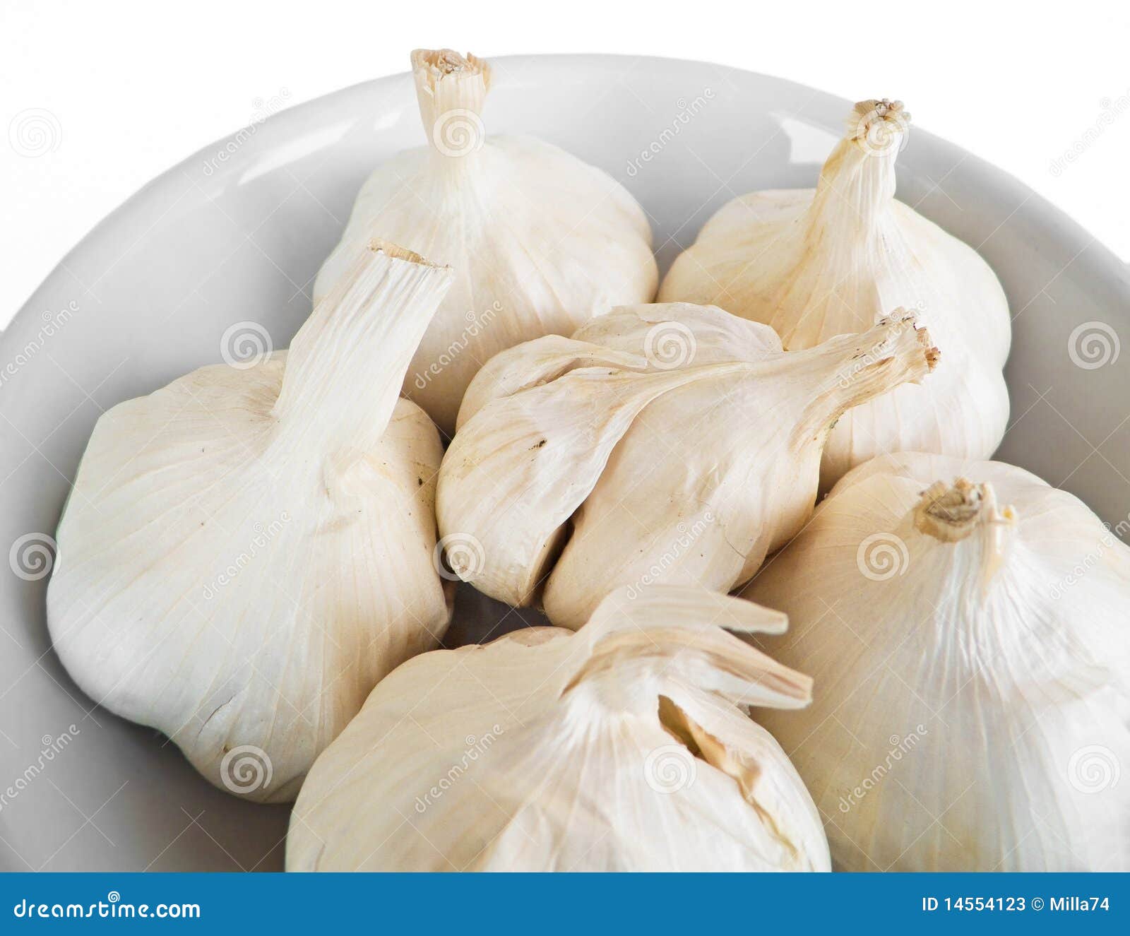 Cloves of garlic. stock image. Image of isolated, flavorful 14554123
