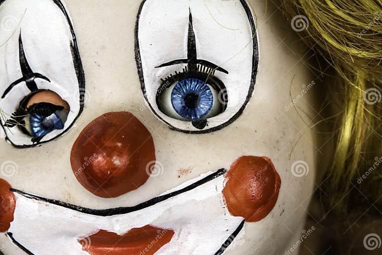 Clown stock photo. Image of dressed, child, antique, happy - 55227776