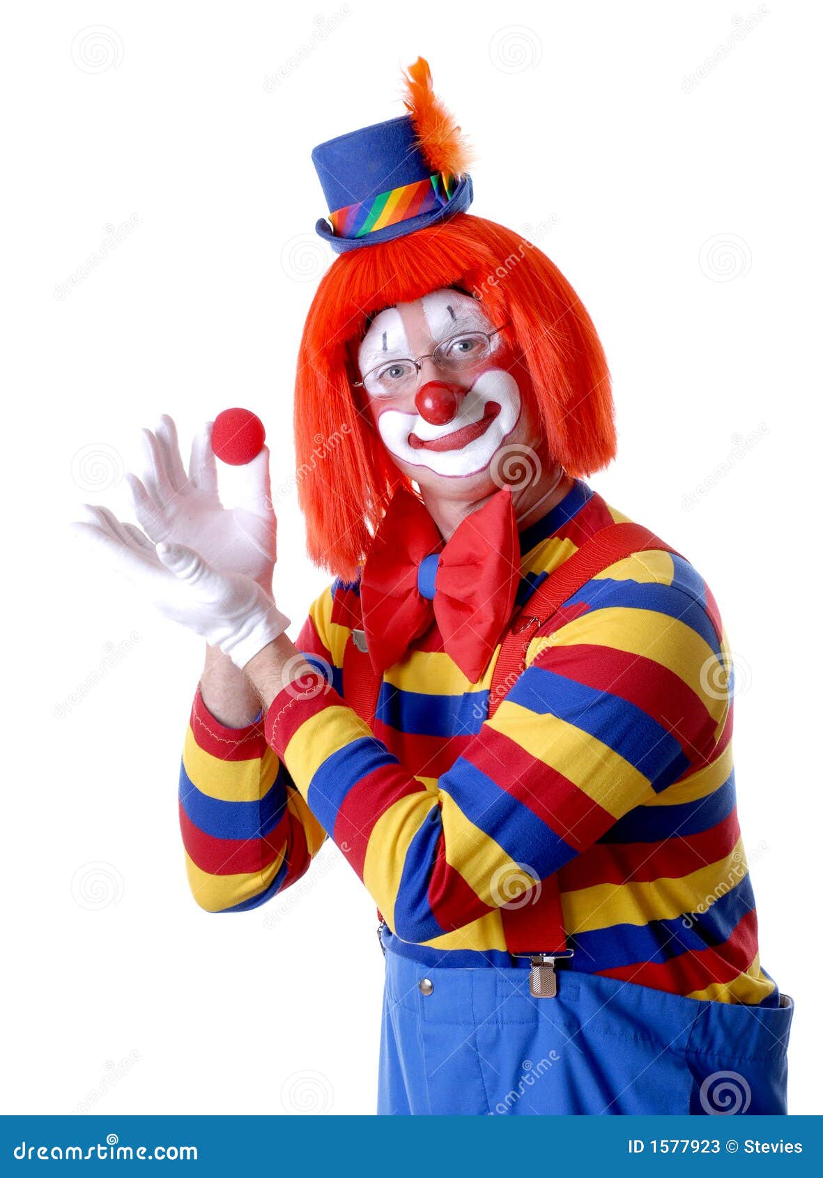 photos stock clown de cirque image