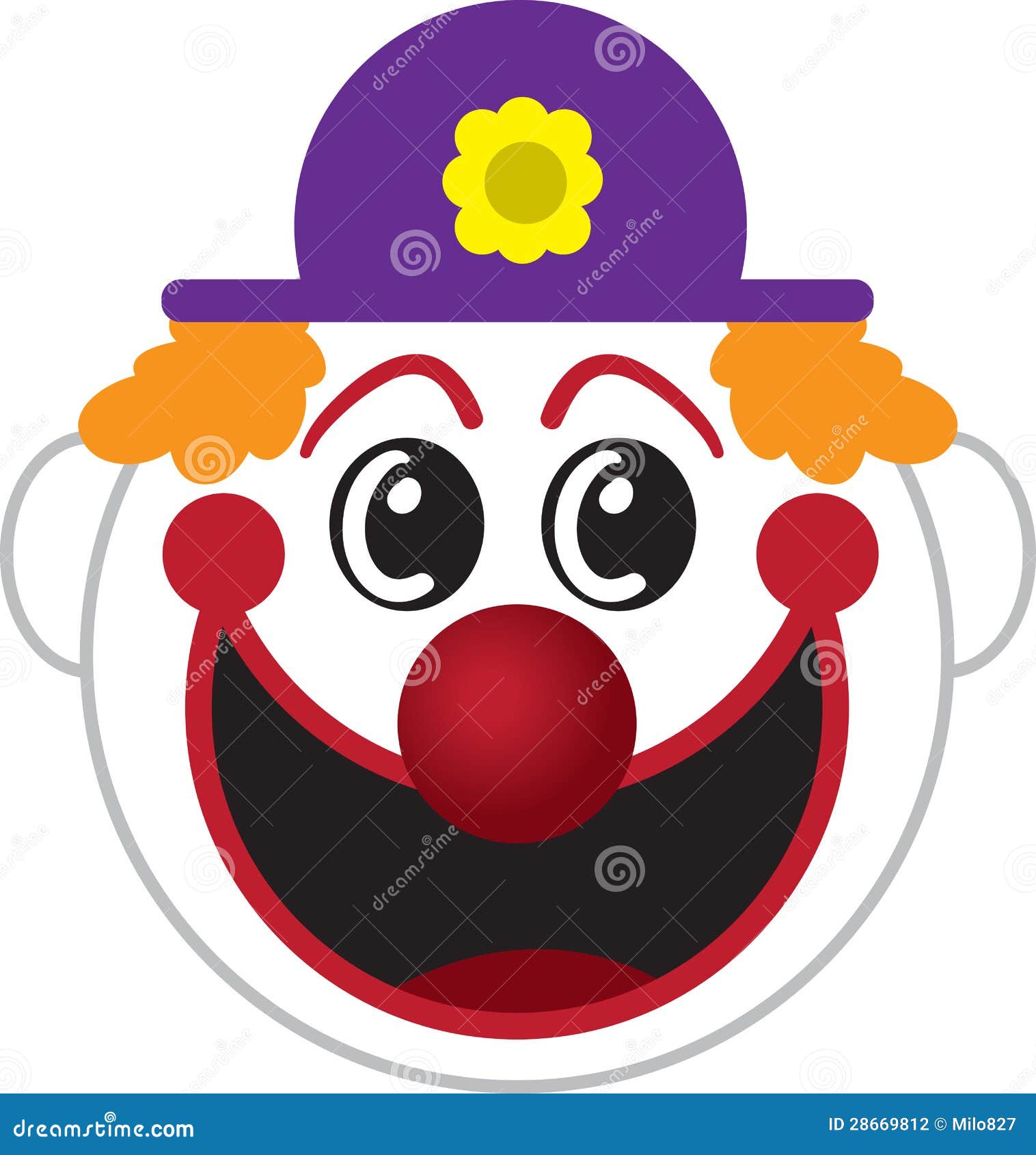 Clown Face Stock Photography - Image: 28669812