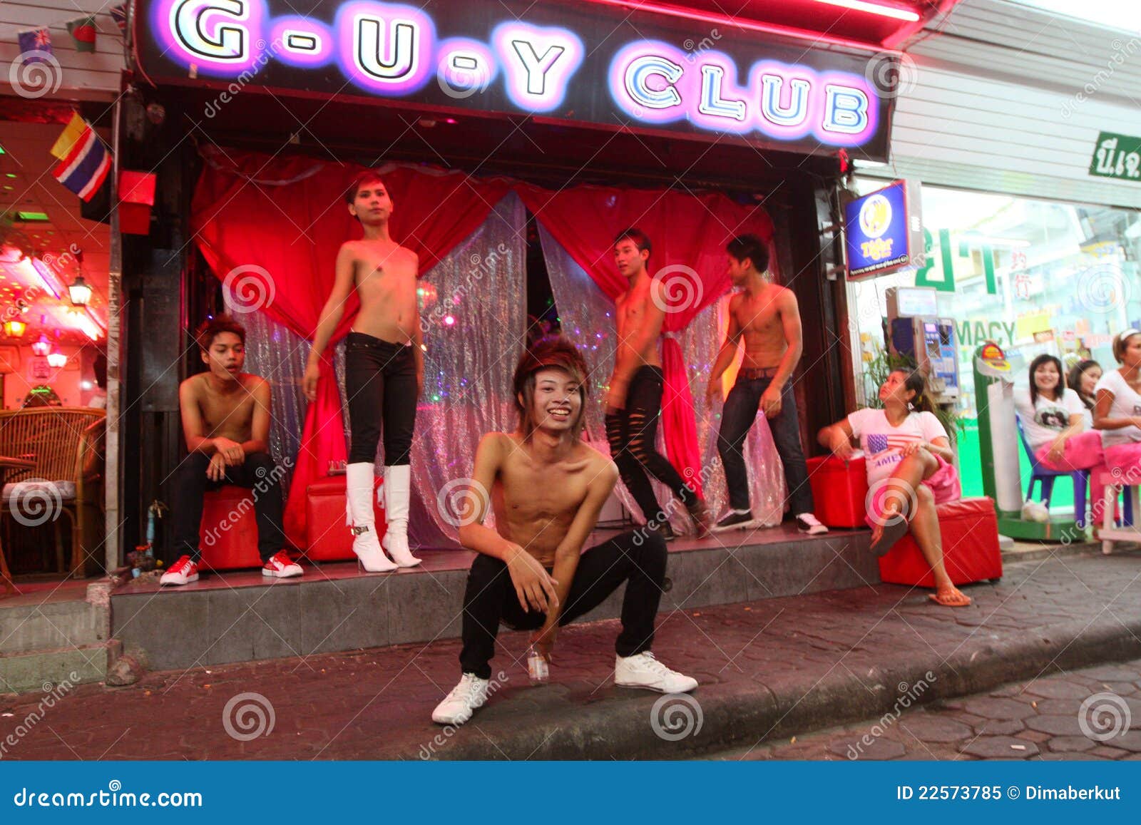 Club Homosexuel Sur La Rue De Marche Pattaya Image Ditor