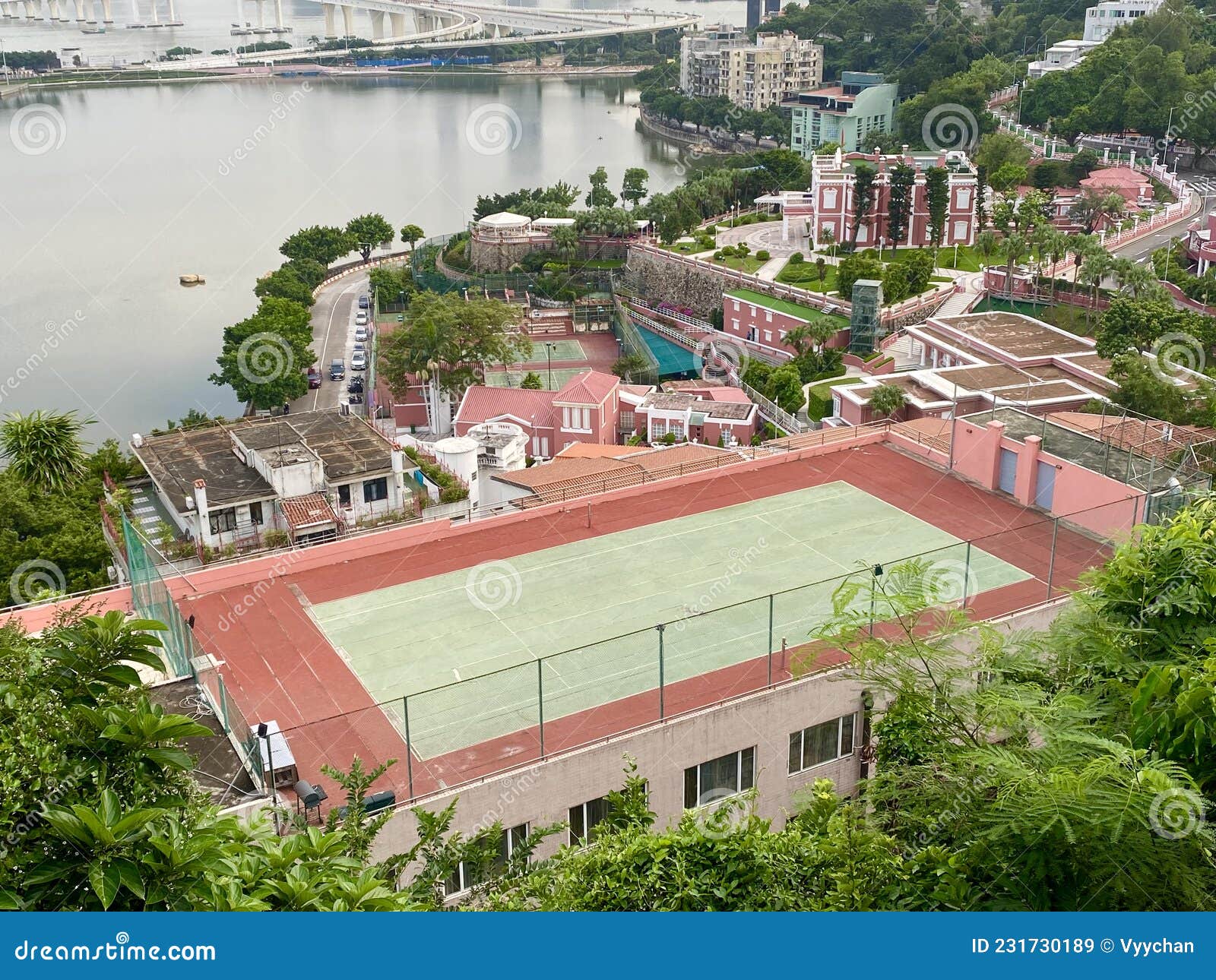 cluba militar de macau campos de tenis macao tennis club colonial macau heritage building sai van mansion colina da penha hill