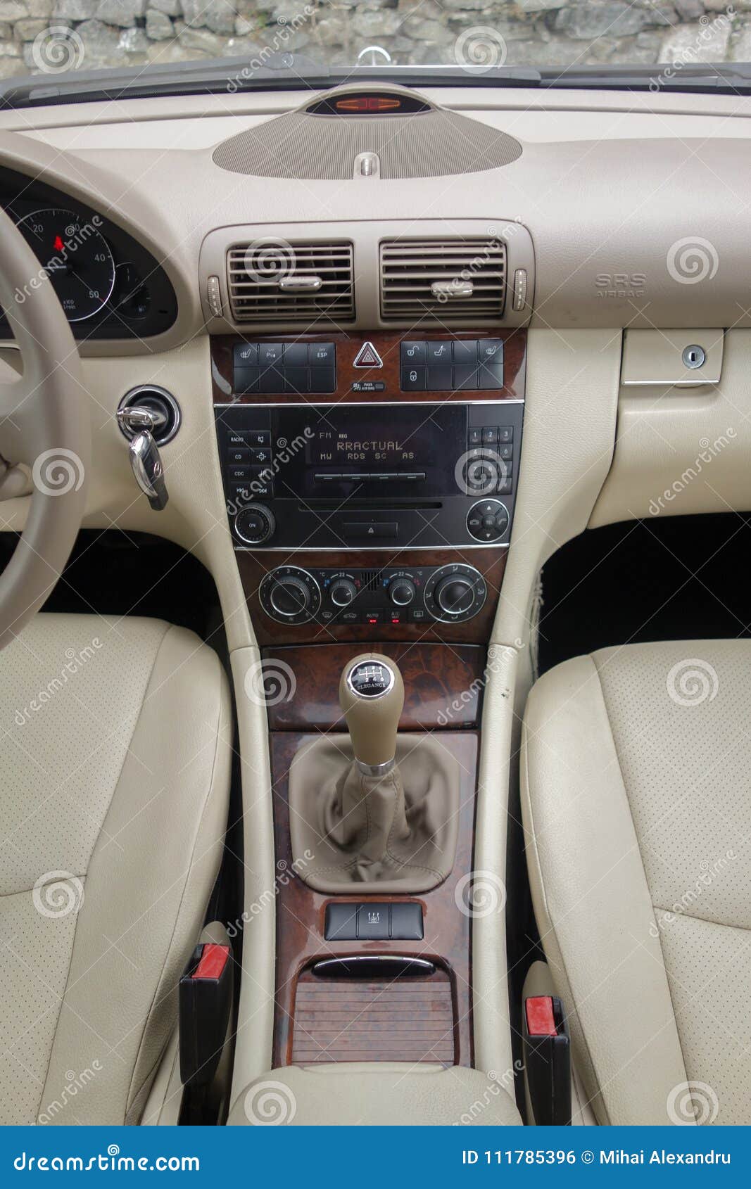 Cluj Napoca/Romania-March 01, 2018: Mercedes Benz W203-year 2006, Elegance  Equipment;luxury Leather Beige Interior, Heated Seats Editorial Photo -  Image of inside, dimming: 111785396