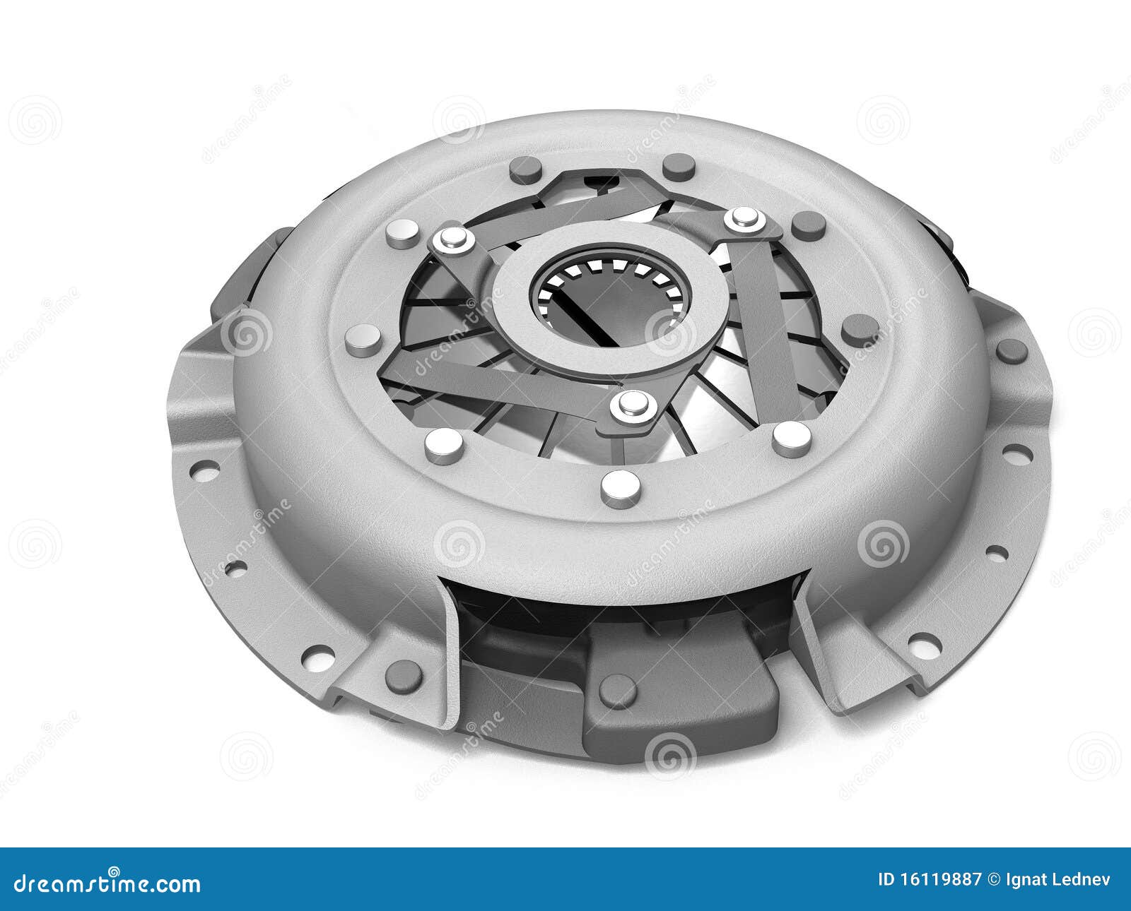 Clutch auto parts stock illustration. Illustration of backgrounds