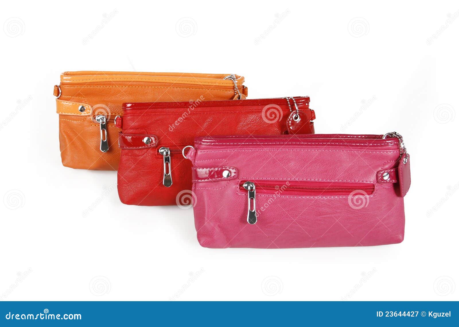 Clutch bags stock image. Image of orange, fashionable 23644427