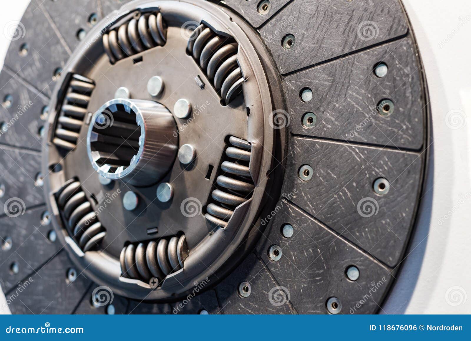 Clutch Disc for a Car Engine. Stock Photo Image of case, replacement