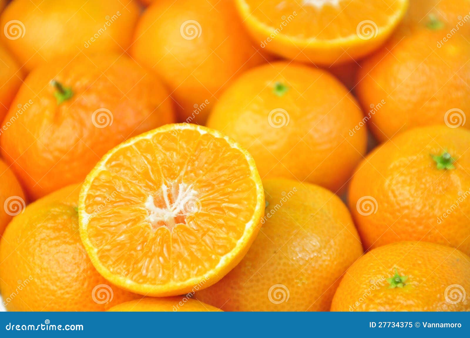 Clémentines. Fond d'orange de fruit frais