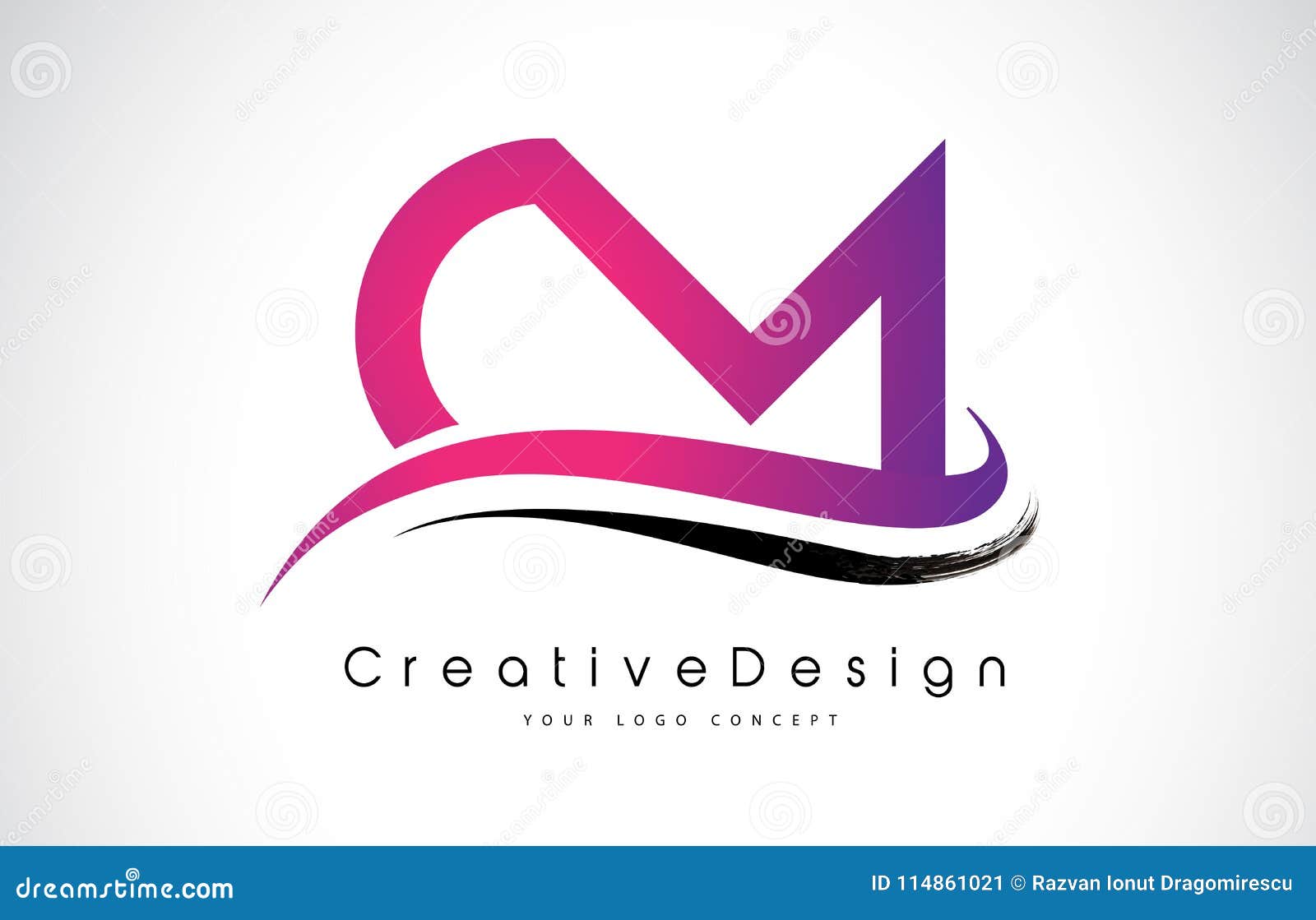 M letter logo / M logo design / M letter