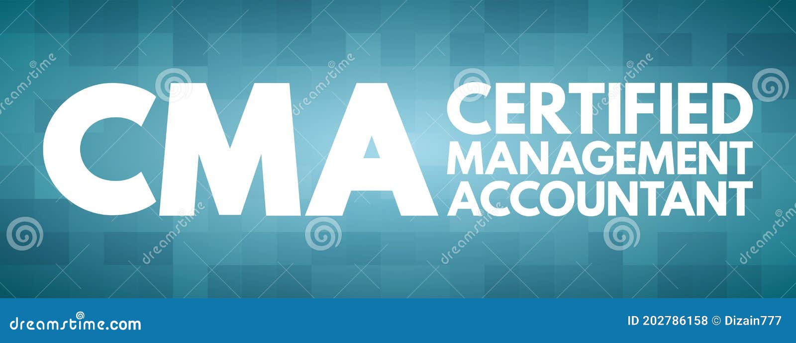 cma - certified management accountant acronym