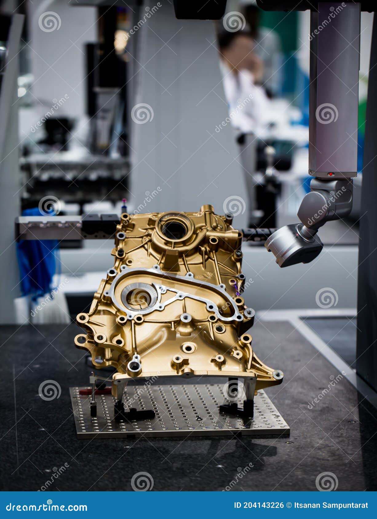 CMM Coordinate Measuring Dimension Machine Stock Photo Image of