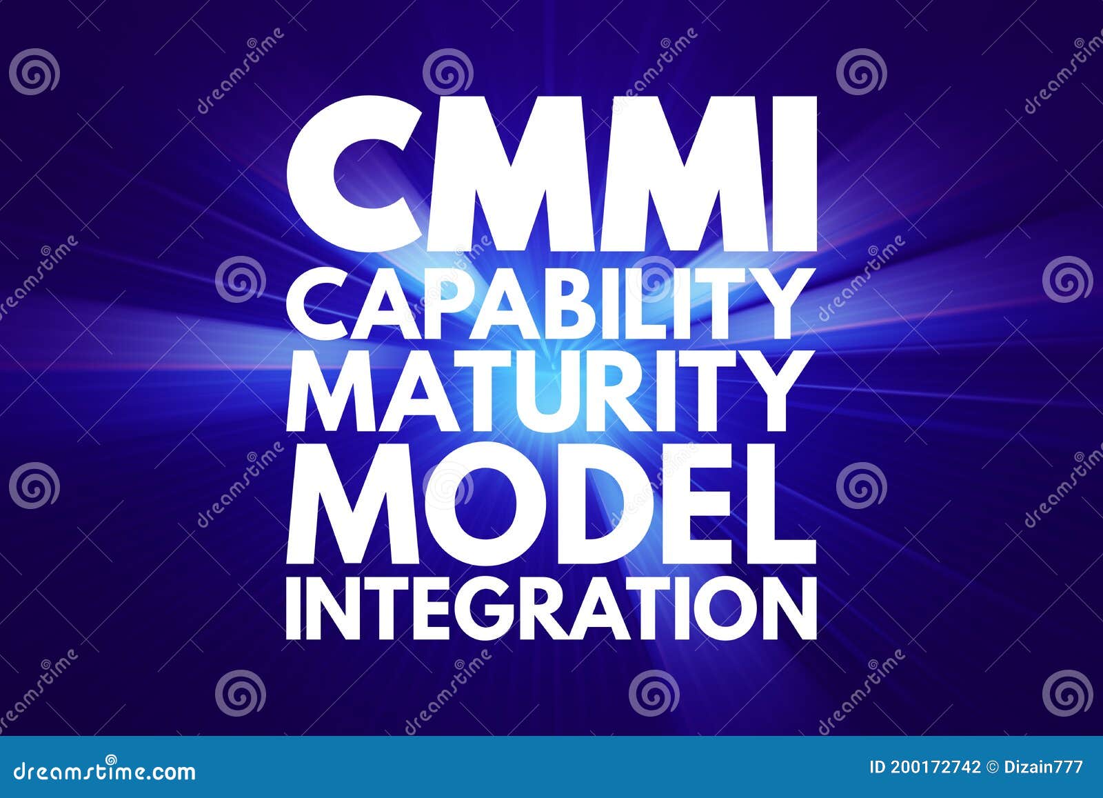 CMMI - Acrónimo De Integración Del Modelo De Madurez De Capacidad, Fondo De  Concepto De Tecnología Foto de archivo - Imagen de mejora, entrenamiento:  200172742