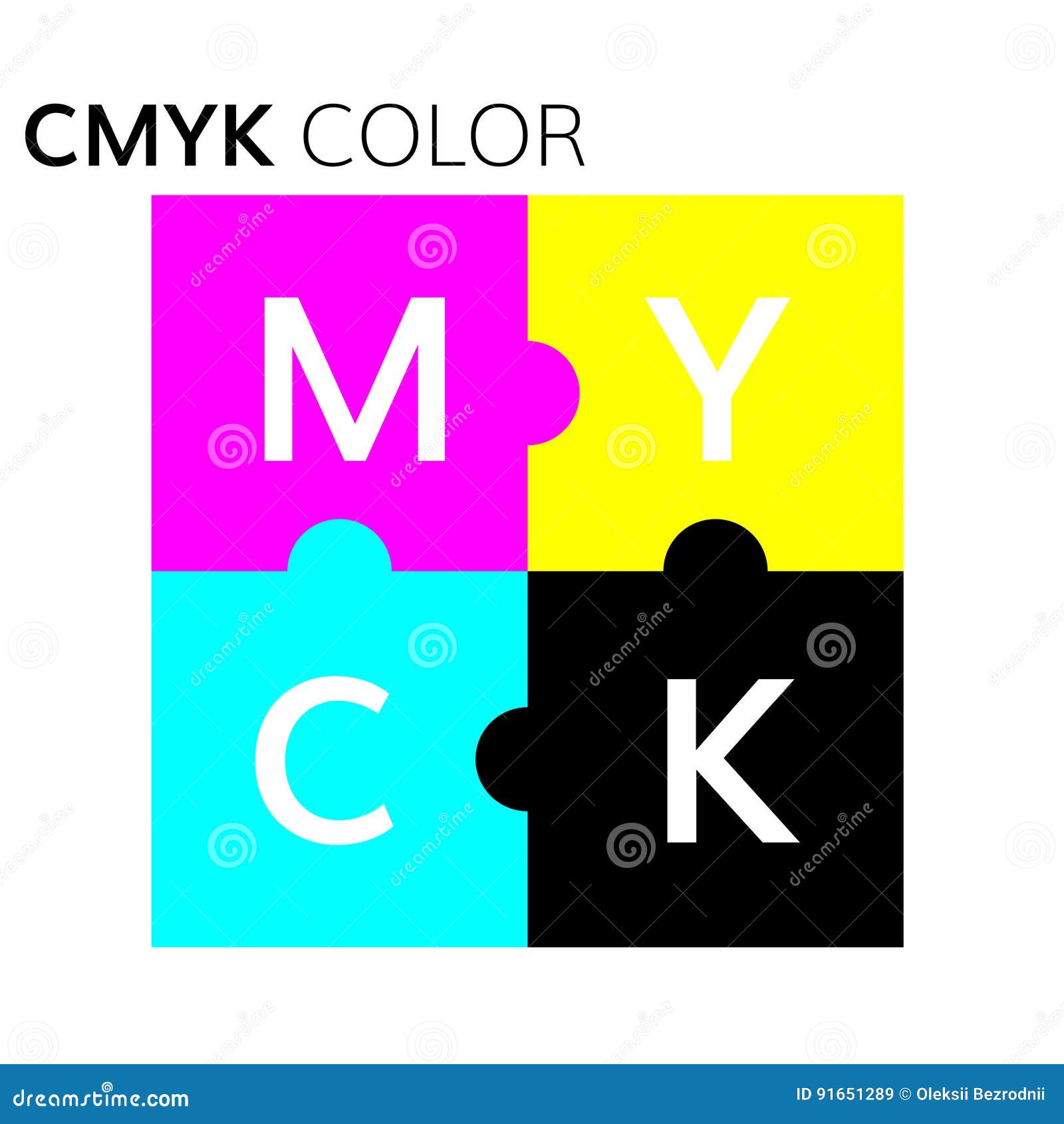 cmyk color scheme puzzle 