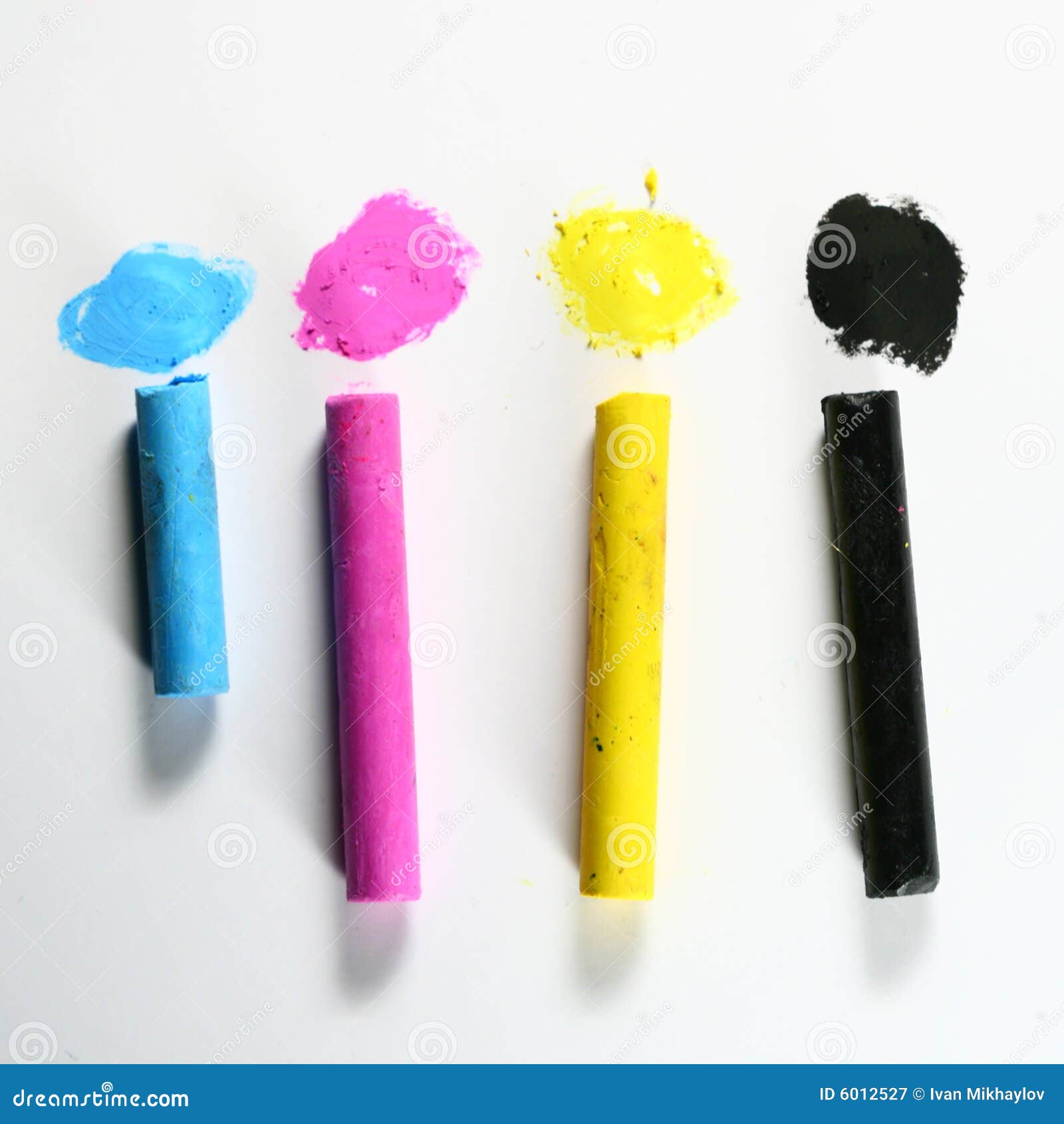 Cmyk paint stock image. Image of abstract, descriptive 6012527