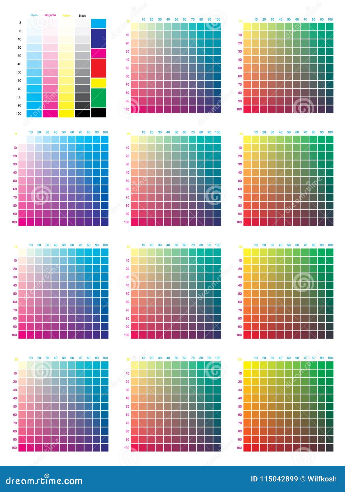 Color thesaurus  Paint color chart, Color names chart, Color mixing chart