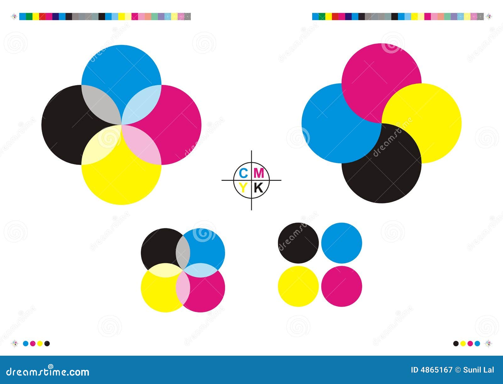 offset printing vector CMYK Logos Illustration Marks  Image & Stock  Printing