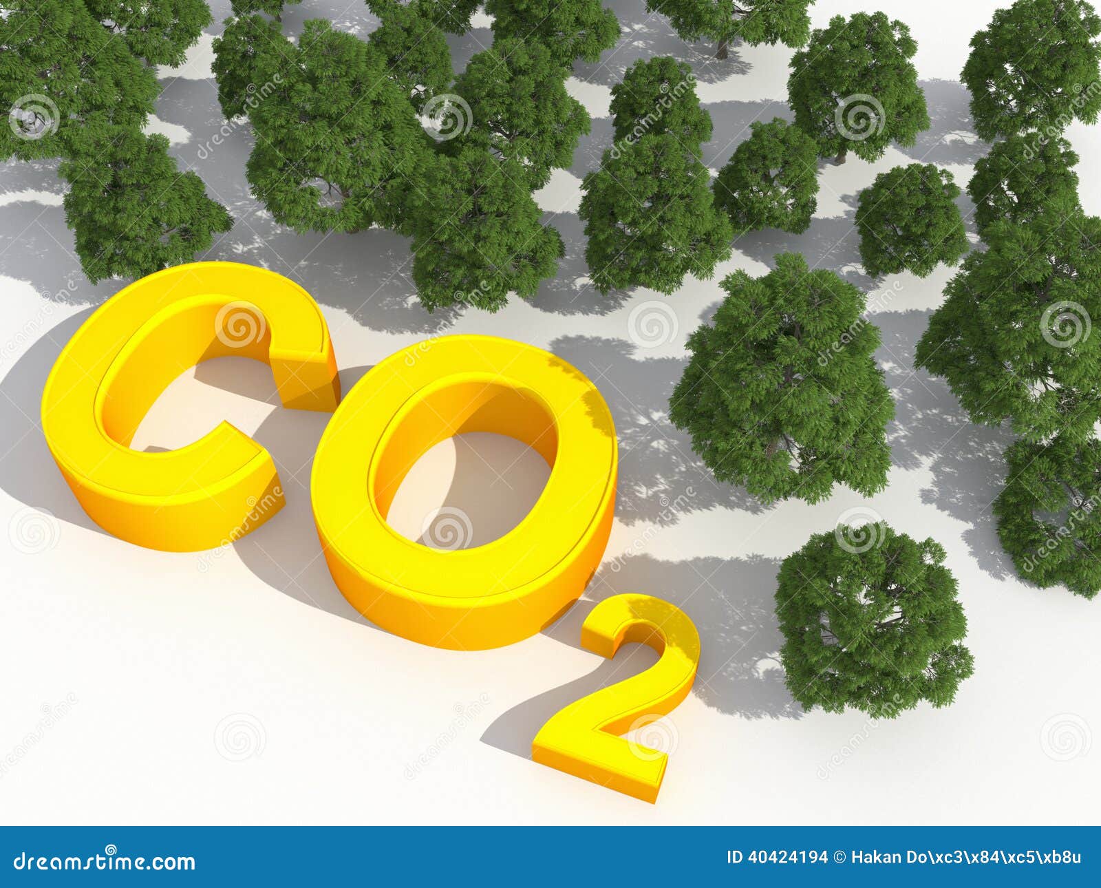 co2 and environmental greenhouse gases concept