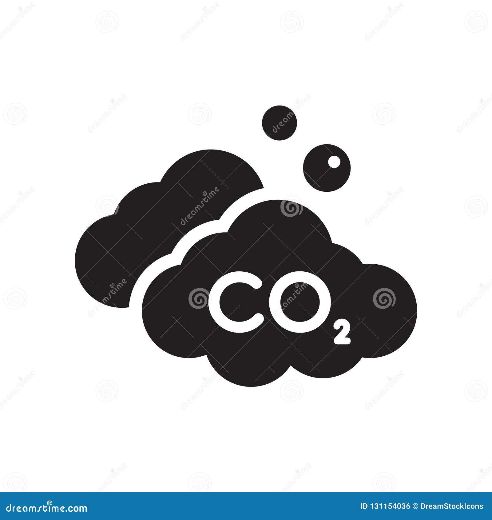 co2 icon. trendy co2 logo concept on white background from indus