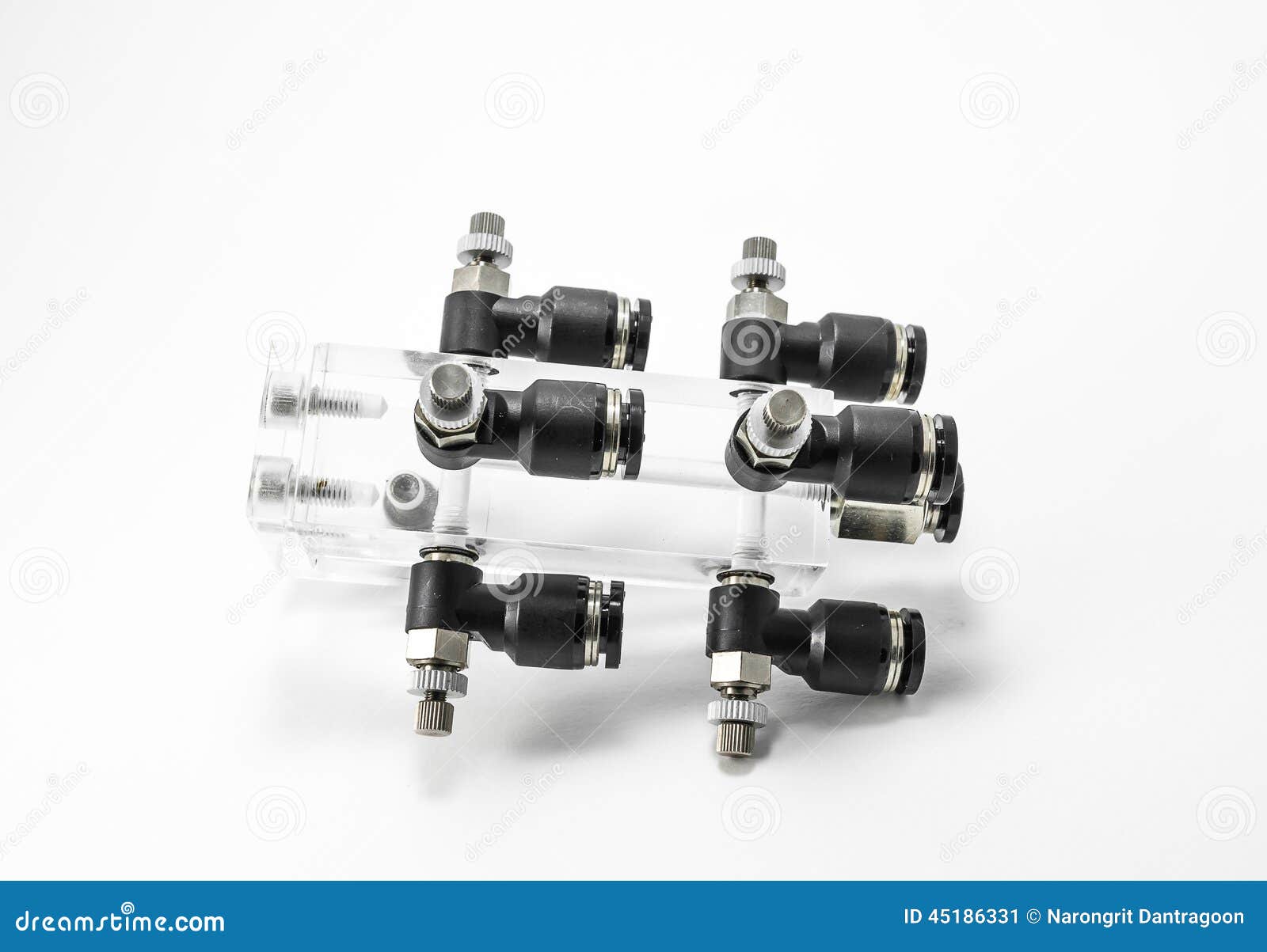 CO2 Precision Needle Valve stock image. Image of controller 45186331