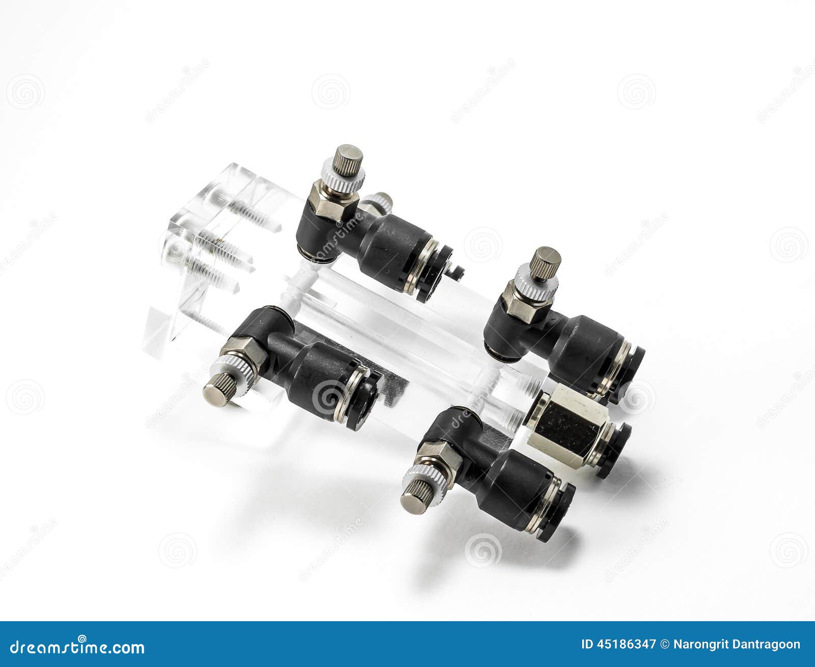 CO2 Precision Needle Valve stock image. Image of needle 45186347