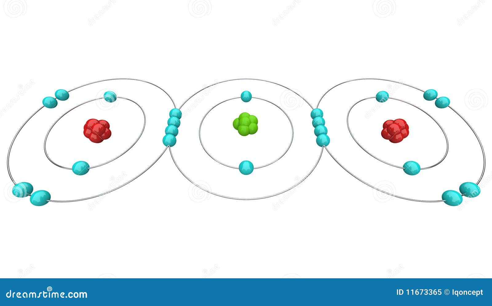 CO2 Del Dióxido De Carbono - Diagrama Atómico Stock de ilustración -  Ilustración de electrones, diagrama: 11673365
