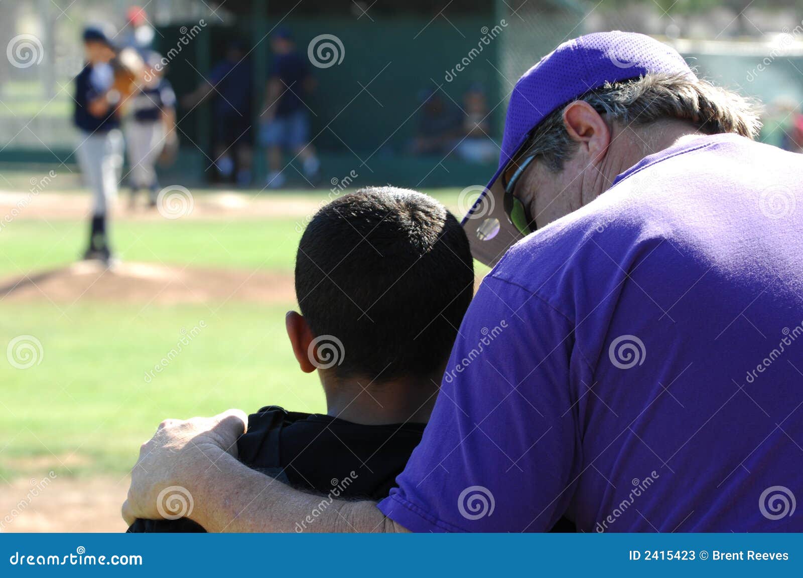 coach consoles player