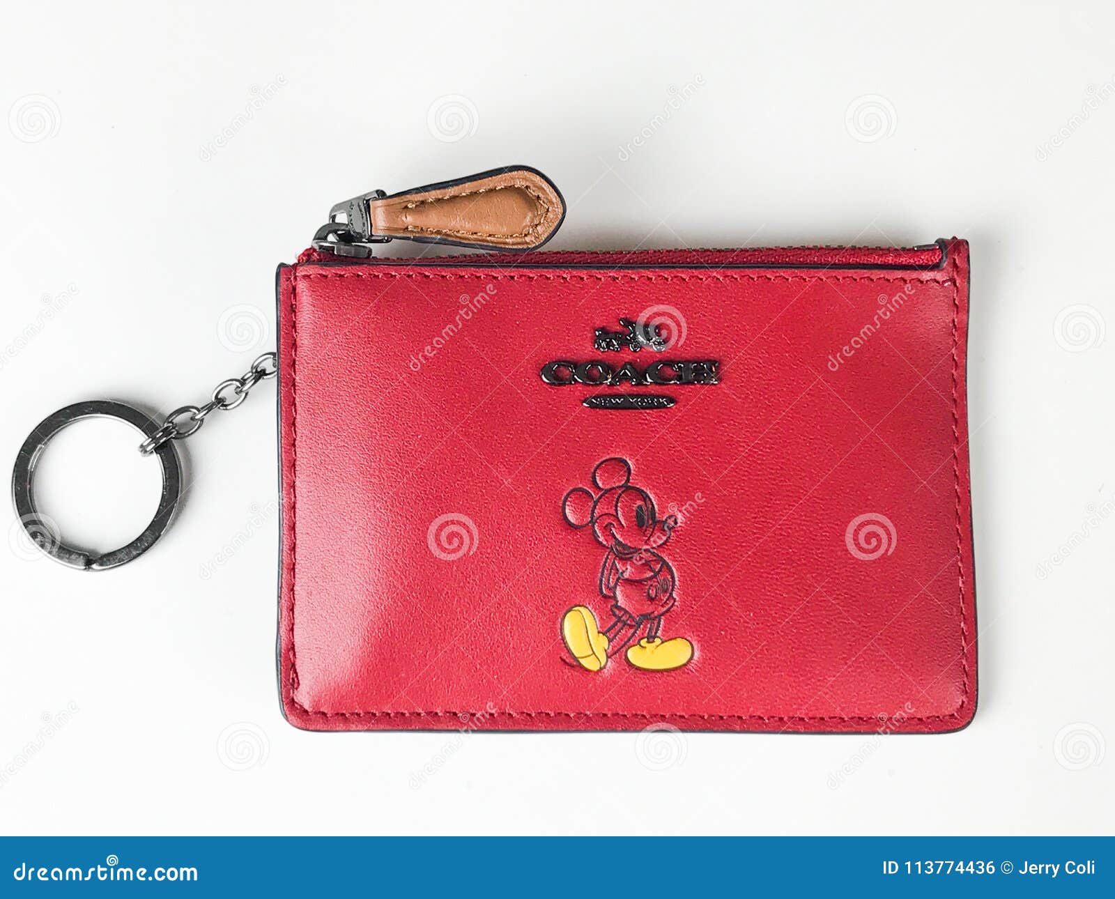 Coach Disney Women`s Change Purse Editorial Photo - Image of