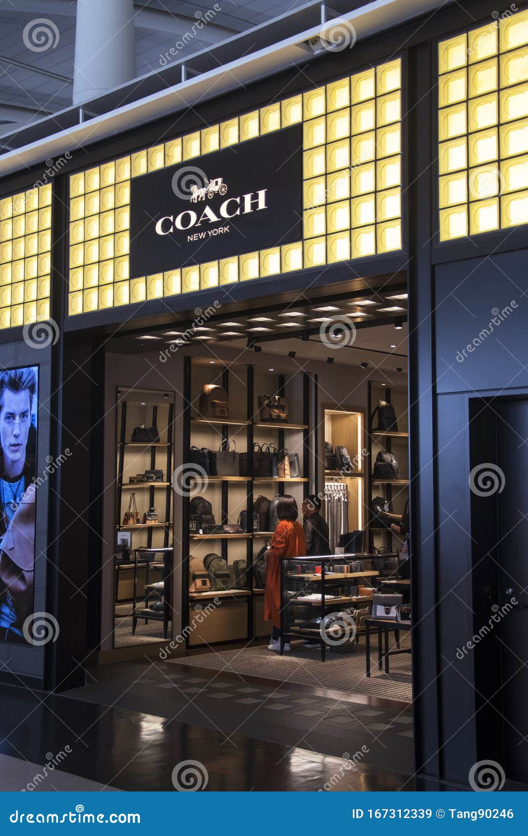 Coach Shop In Osaka Kansai Airport Editorial Stock Image Image Of International Building